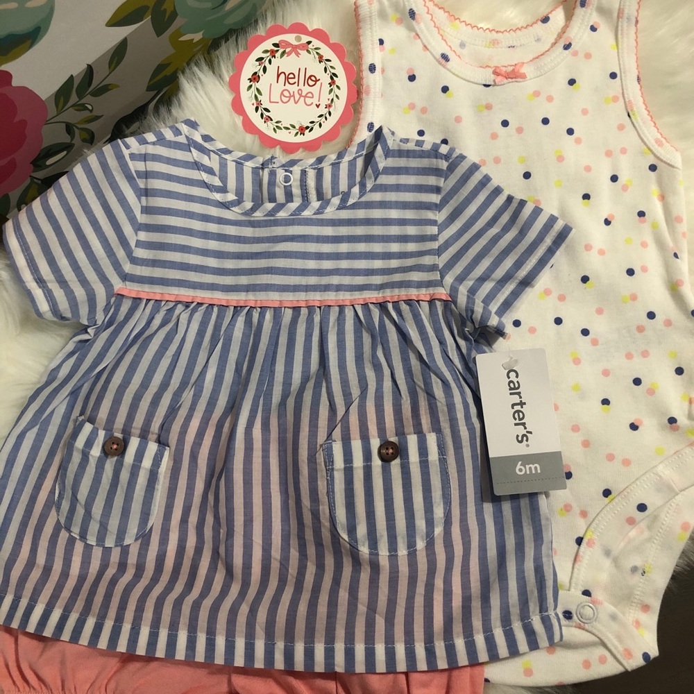 CARTER’S 🌸 3pc Matching Set
